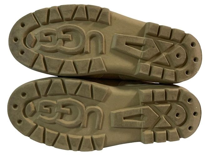 Autre Marque UGG australia Ultra Short Lammfellstiefel Beige - Ansicht 5