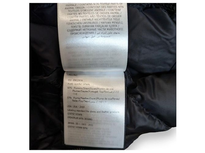 Chaqueta corta de plumón Moncler BELLARDIE de nailon Negro - vista 17