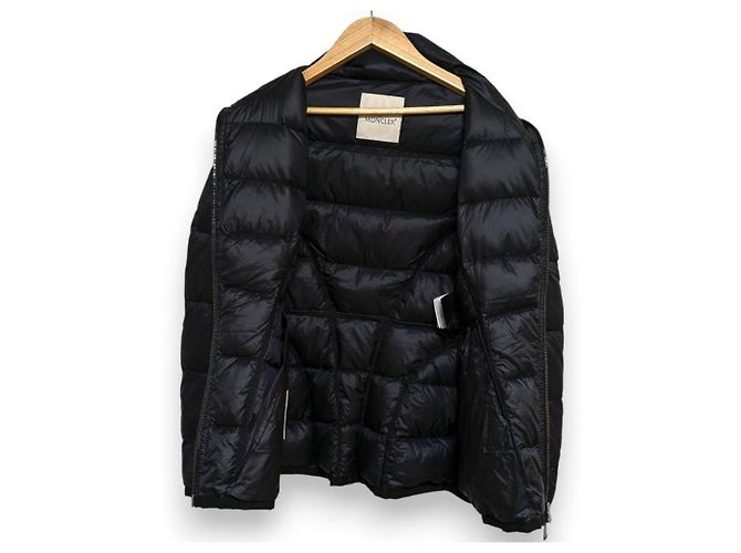 Chaqueta corta de plumón Moncler BELLARDIE de nailon Negro - vista 2