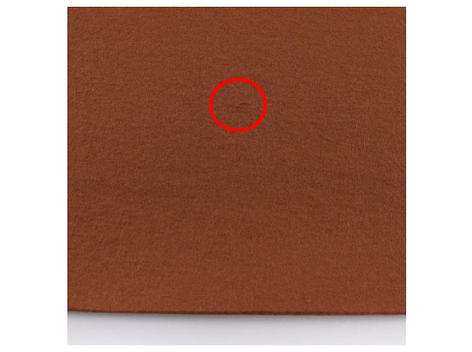 Hermès H Logo Felt Playmat 73cm x 74.5cm Brown - view 3