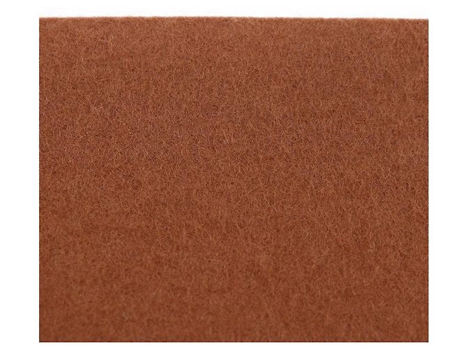 Hermès H Logo Felt Playmat 73cm x 74.5cm Brown - view 4