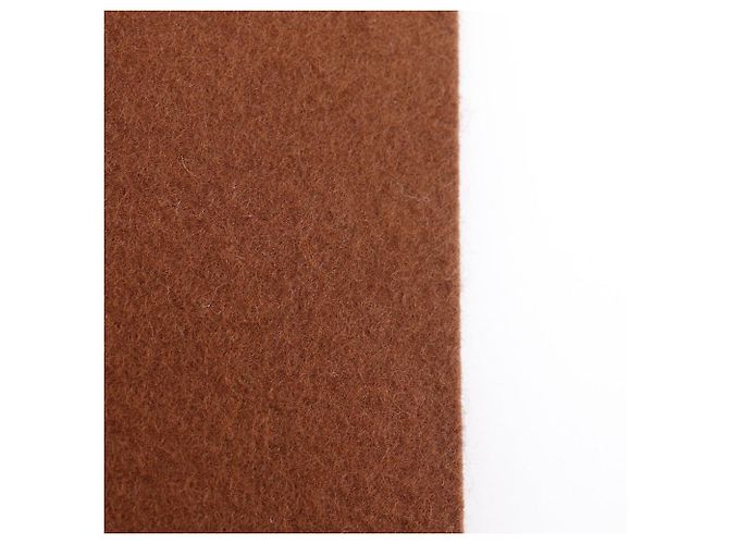 Hermès H Logo Felt Playmat 73cm x 74.5cm Brown - view 5