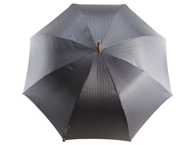 Hermès Hermes Regenschirm aus Polyester Blau - Ansicht 3