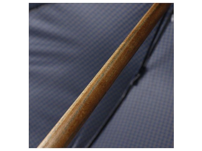 Hermès Hermes Regenschirm aus Polyester Blau - Ansicht 7