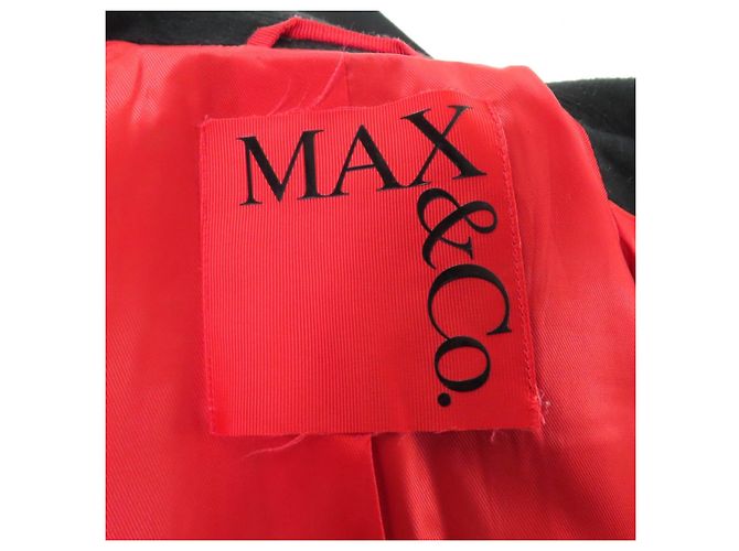 Autre Marque Cappotto in misto lana MAX&CO Nero - vista 7
