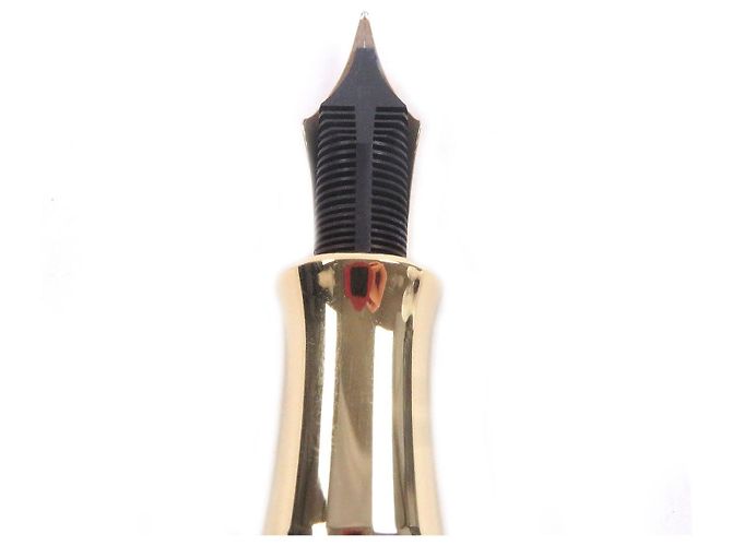 Autre Marque AURORA Pope Limited Edition Au750 Füllfederhalter Golden - Ansicht 6