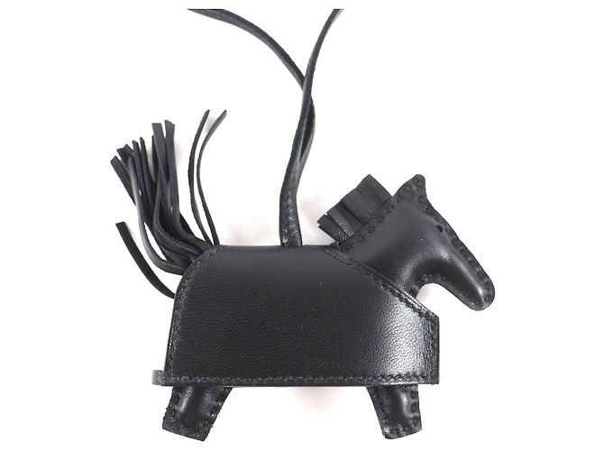 Hermès Rodeo PM Anyo Miro Bag Charm Schwarz - Ansicht 3