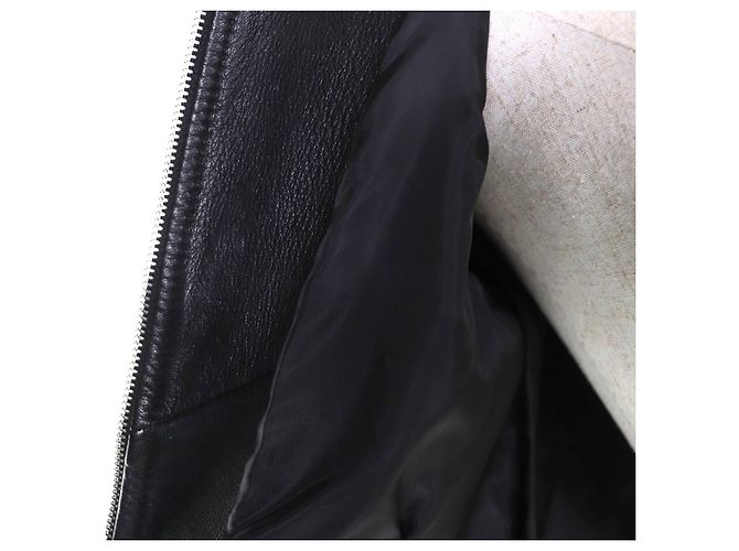Giacca in pelle di pecora RED VALENTINO Nero - vista 5