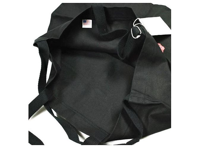 Autre Marque Engineered Garments Carry All Tote Baumwolle 2-Wege Tote Bag Schwarz Rot - Ansicht 7