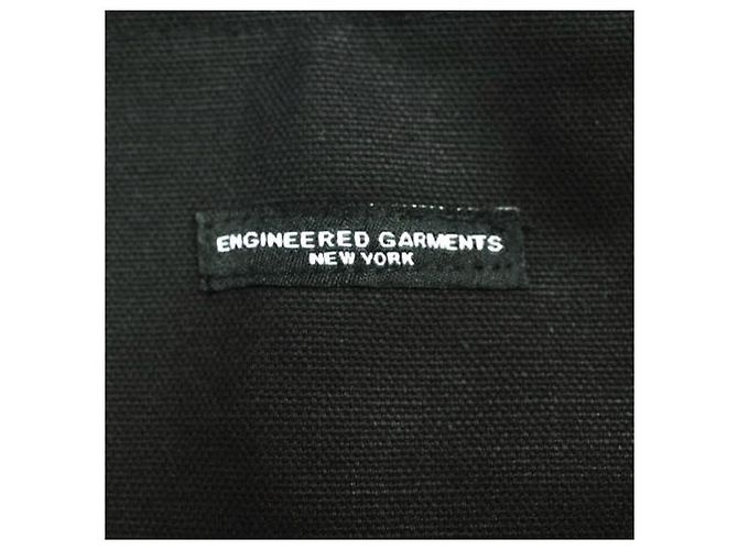 Autre Marque Engineered Garments Carry All Tote Baumwolle 2-Wege Tote Bag Schwarz Rot - Ansicht 8