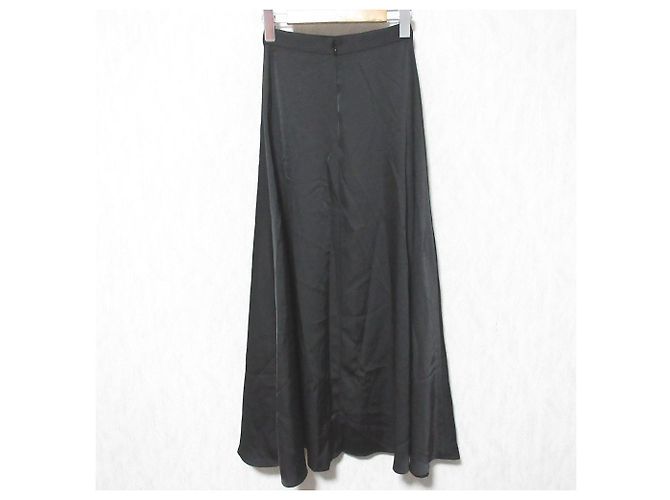 Autre Marque CLANE FLOWING FLARE SKIRT
Falda larga larga Negro - vista 2