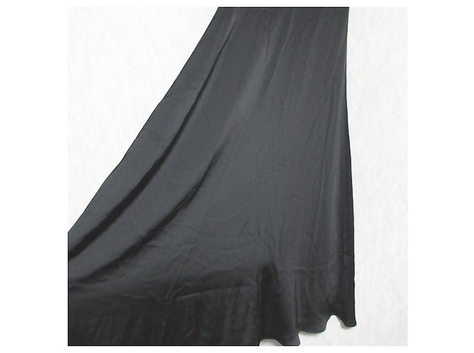 Autre Marque CLANE FLOWING FLARE SKIRT
Falda larga larga Negro - vista 3