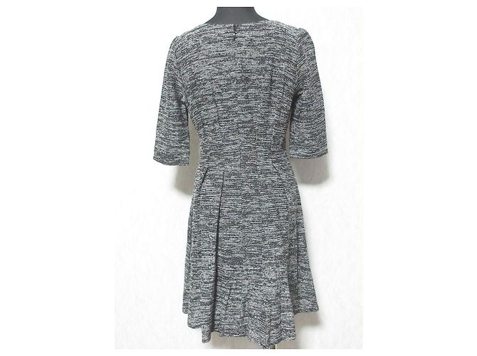 Autre Marque Abito in tweed a pieghe ANAYI Nero - vista 2