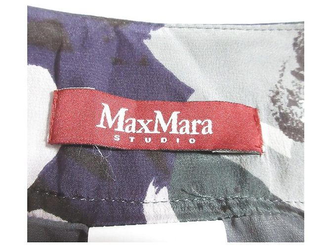 Saia de seda Max Mara Studio Roxo - vista 4