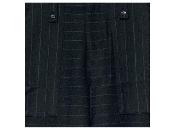 Pantalones a rayas Armani Jeans Negro - vista 2