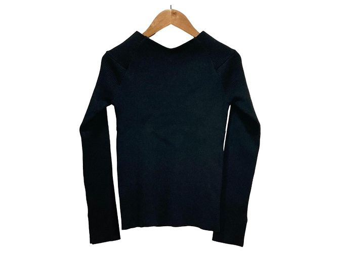 Autre Marque NATURAL BEAUTY BASIC Rib Knit Schwarz - Ansicht 2