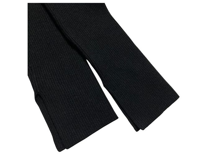 Autre Marque NATURAL BEAUTY BASIC Rib Knit Schwarz - Ansicht 4