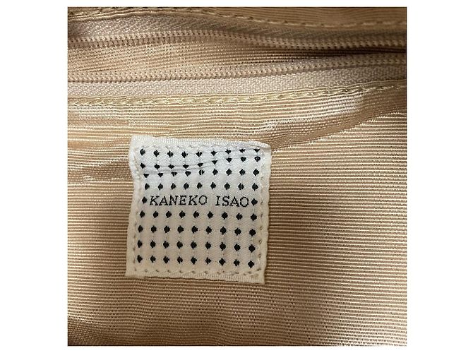 Autre Marque Bolso Tote de piel de conejo KANEKO ISAO Beige - vista 6