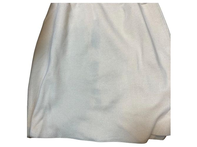 Autre Marque Herlipto Simone Strick-Minikleid Weiß Roh - Ansicht 9