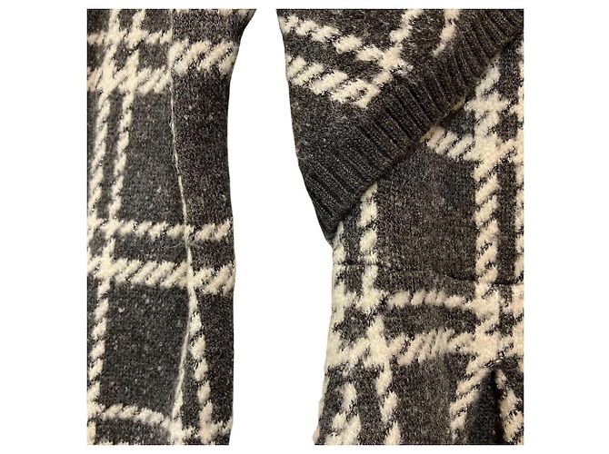 Autre Marque Herlipto Pantheon Knit Dress Strickkleid mit Karomuster - Ansicht 4