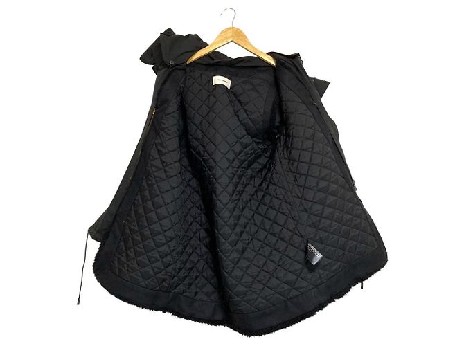Autre Marque THE RERACS Boa Liner Mods Coat Negro - vista 3
