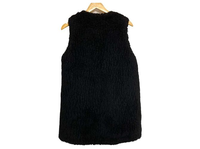 Autre Marque THE RERACS Boa Liner Mods Coat Negro - vista 5