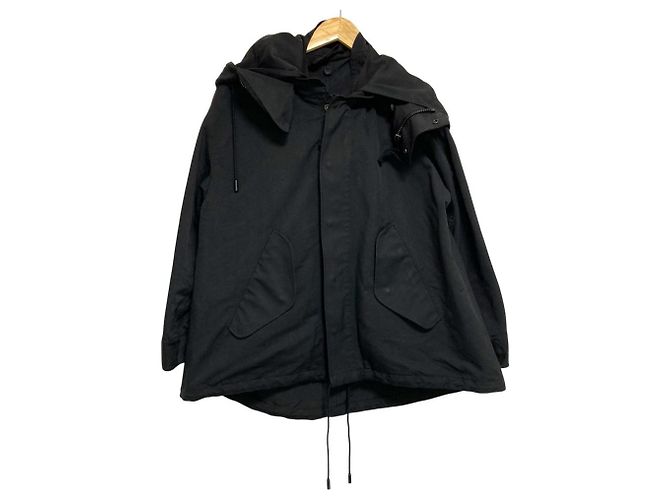 Autre Marque THE RERACS Boa Liner Mods Coat Negro - vista 6
