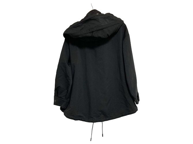 Autre Marque THE RERACS Boa Liner Mods Coat Negro - vista 7