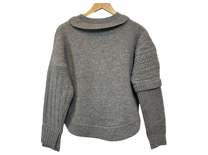Autre Marque ENFOLD Strickpullover mit Zopfmuster Braun - Ansicht 2