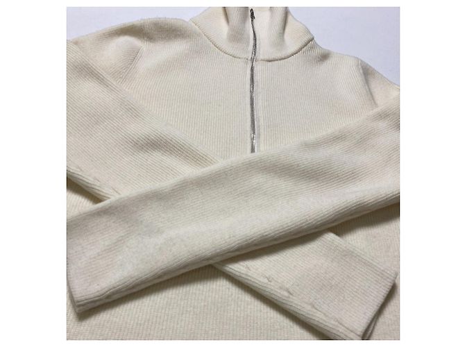 Autre Marque Noble Drivers Zip Knit Weiß - Ansicht 7