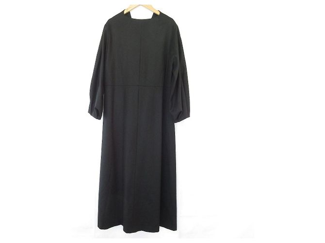 Autre Marque Vestido de lana ASTRAET TIE Negro - vista 2