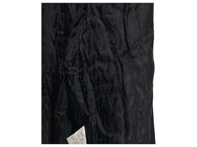 Abrigo Aquascutum de mezcla de angora y cachemira Negro - vista 7