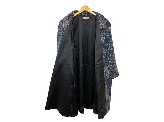 Abrigo de cuello alto de tweed Missoni Donna Azul - vista 3