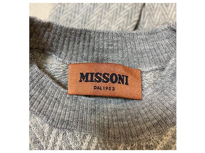Camisola de malha Chevron Missoni Marrom - vista 5
