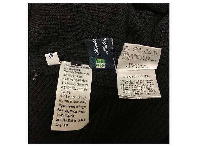 Autre Marque Pantaloni Sov. Wide Rib Nero - vista 4