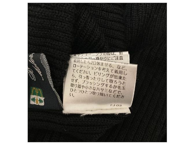 Autre Marque Pantaloni Sov. Wide Rib Nero - vista 6