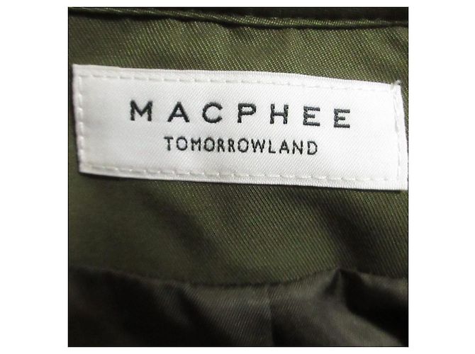 Autre Marque Chaqueta de velur de poliéster MACPHEE Verde - vista 10