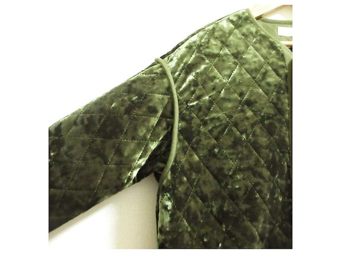 Autre Marque Chaqueta de velur de poliéster MACPHEE Verde - vista 5