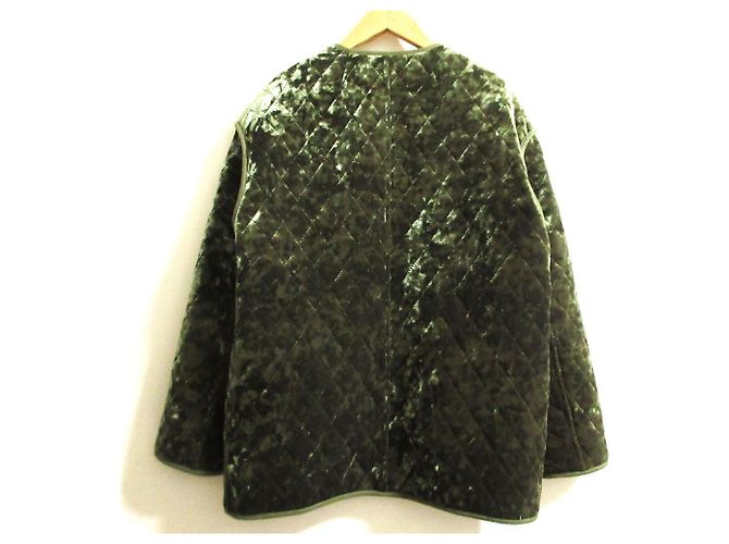 Autre Marque Chaqueta de velur de poliéster MACPHEE Verde - vista 7