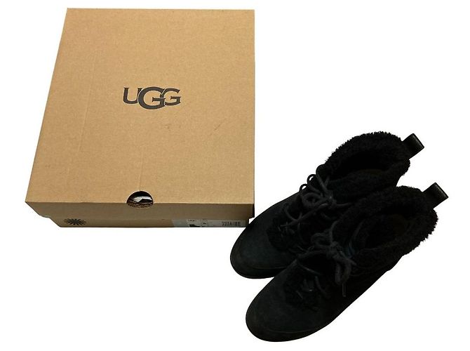 UGG BRIDGIT Schnürstiefel Schwarz - Ansicht 11