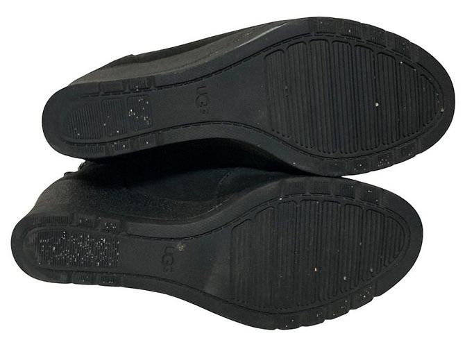 UGG BRIDGIT Schnürstiefel Schwarz - Ansicht 4