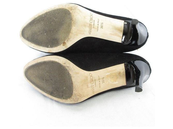Stivaletti in camoscio MENDEZ Jimmy Choo Nero - vista 5