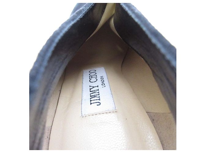 Stivaletti in camoscio MENDEZ Jimmy Choo Nero - vista 6