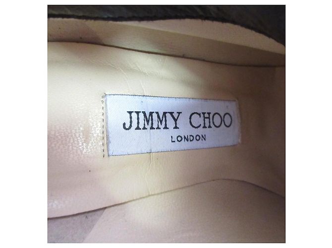 Stivaletti in camoscio MENDEZ Jimmy Choo Nero - vista 7