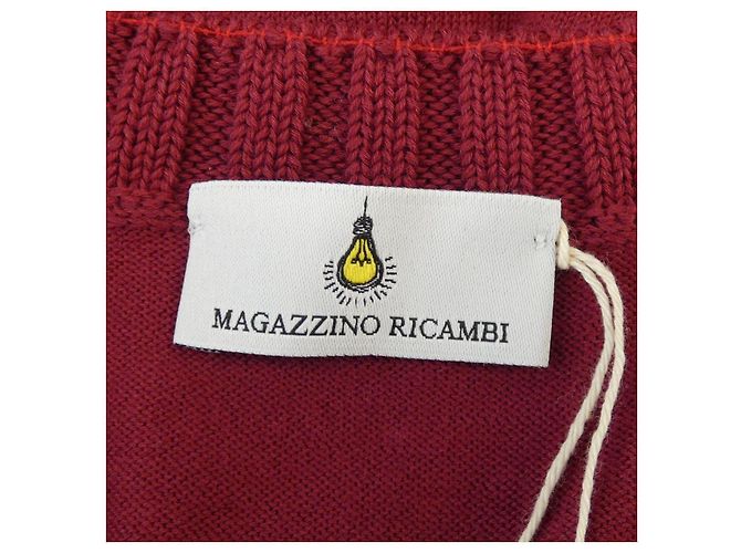 Autre Marque MAGAZZINO RICAMBI Wollstrickwaren Rot - Ansicht 4