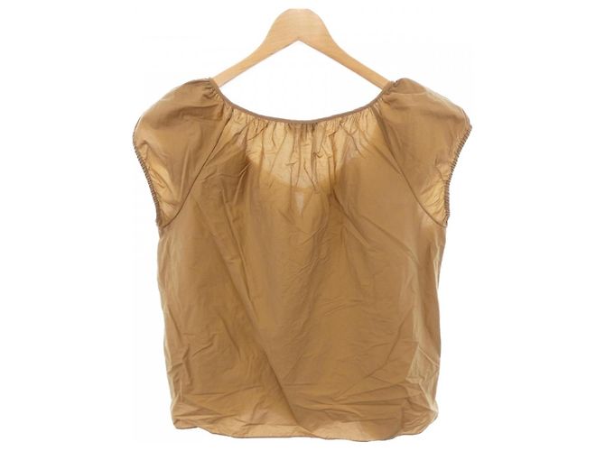 Theory Top in Braun aus Textil L - Ansicht 2