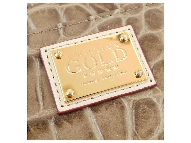 Autre Marque Portafoglio lungo COCOCELUX GOLD Marrone - vista 3