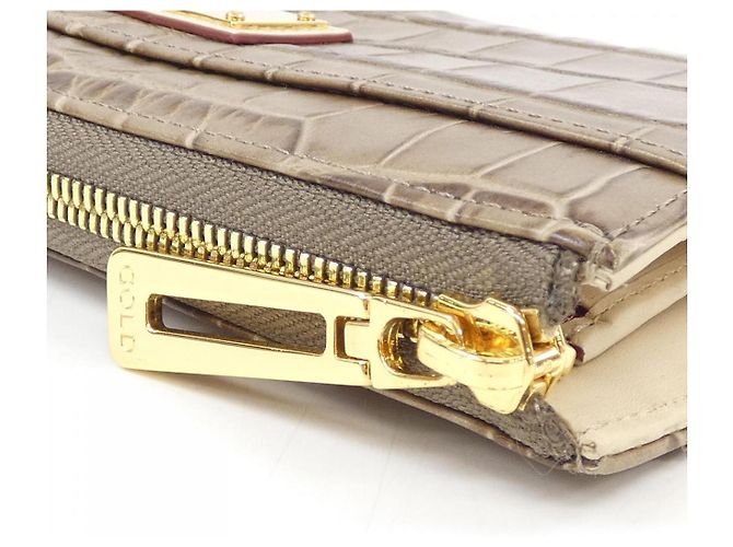 Autre Marque Portafoglio lungo COCOCELUX GOLD Marrone - vista 4