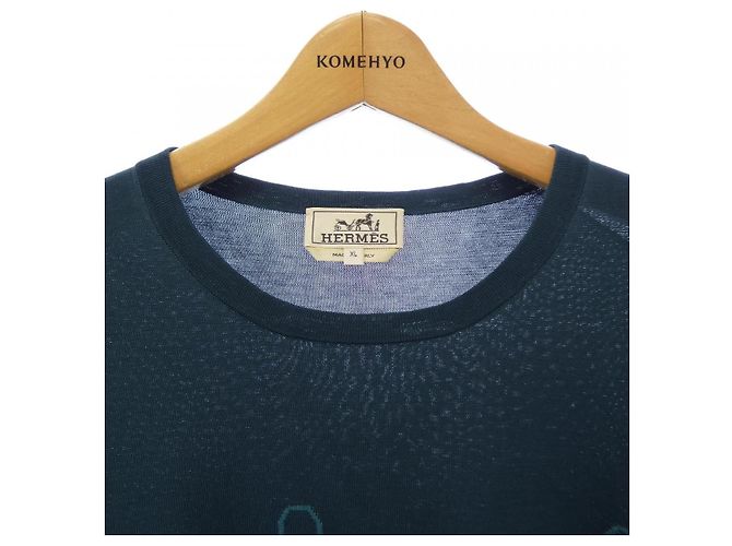 Hermès Hermes Wool Knit Verde - vista 5