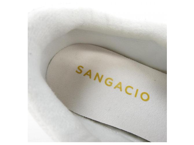 Autre Marque Baskets Sangacio Blanches en Textile - vue 6